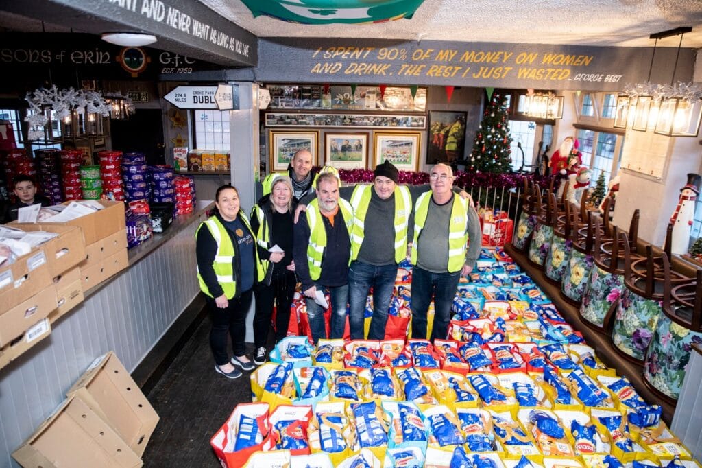 11000 worth of food given away by Northamptonshires ‘Inspirational Woman of the Year this week