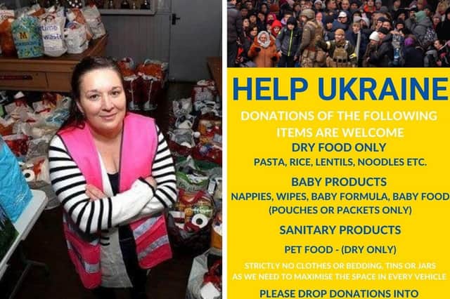 MAR 2022 Northampton pub to host collection for goods to help Ukrainian refugees