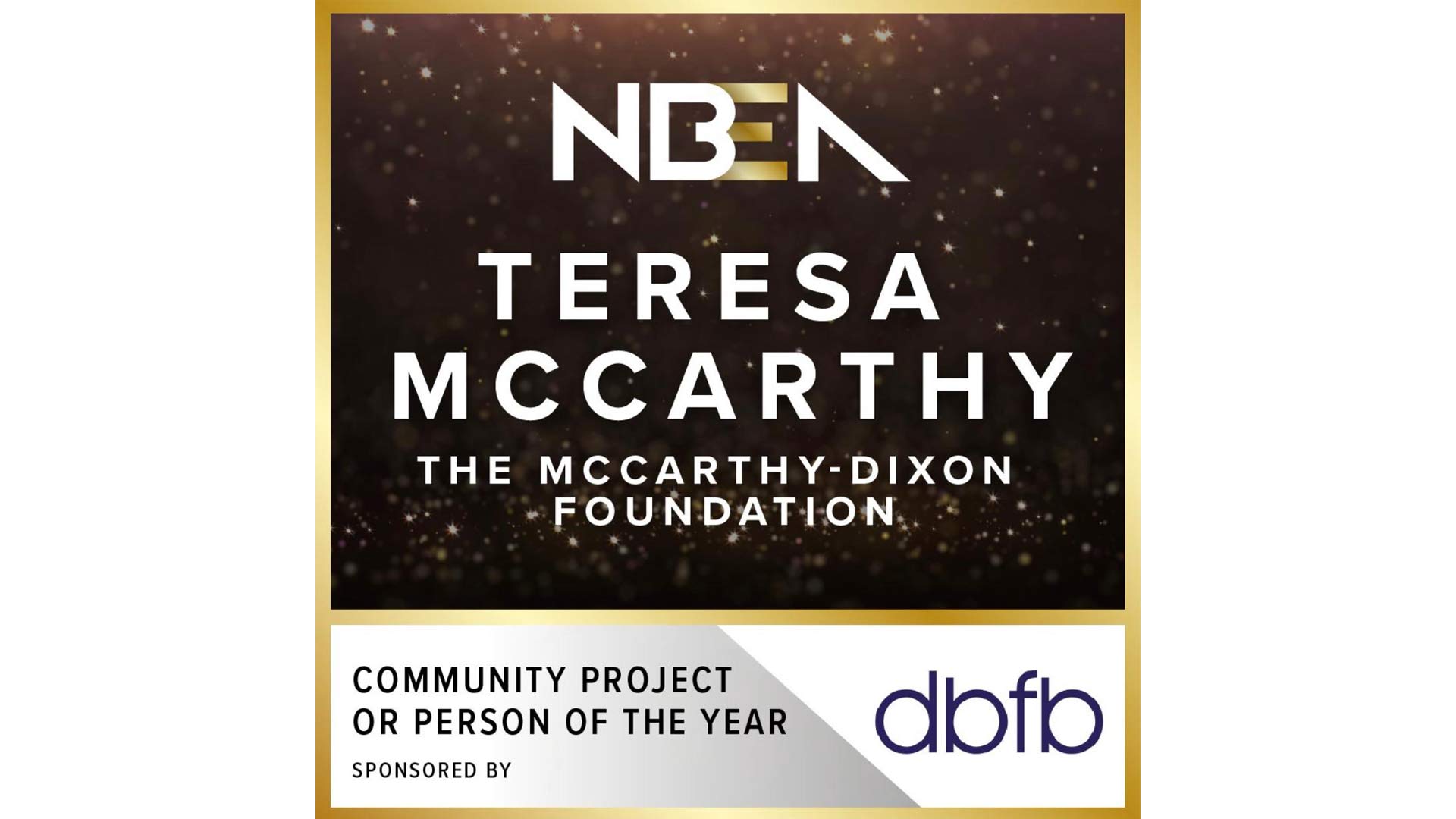 NBEA Community Projectsorperson of the yearAwards