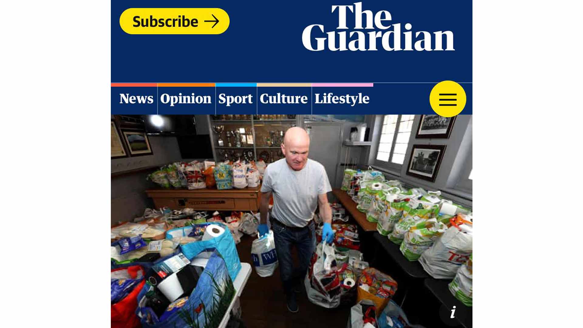 Recognition in The Guardian